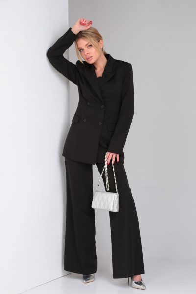 М 2898 черный  р.42-46