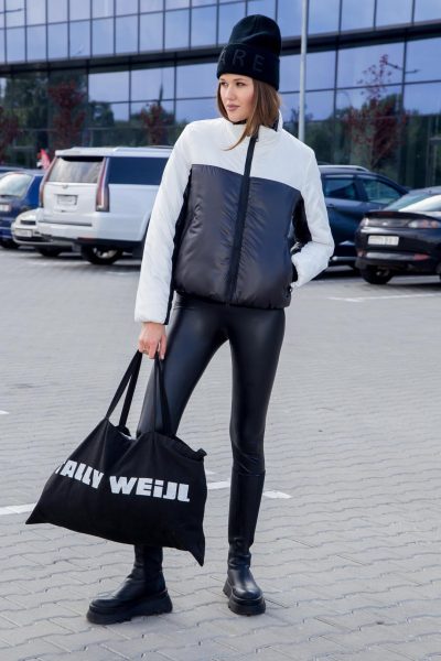 М 6359 черный+белый р.42-46