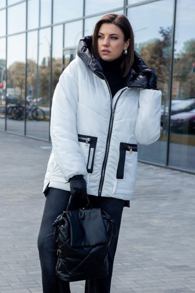 М 7289/1 белый+черный р.50-54