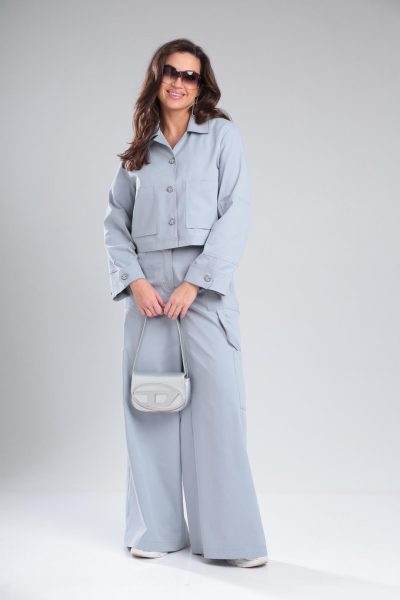 М 2933 голубой р.42-48