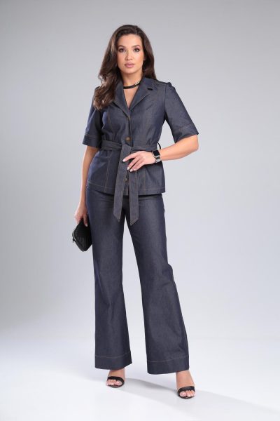 М 2938 синий р.46-52