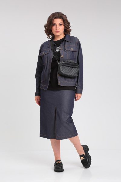 М 1639 синий р.50-56