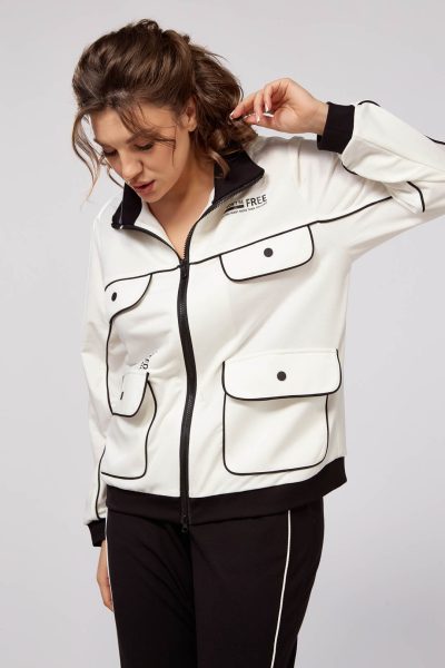 М 2981 молоко+черный р.50-56