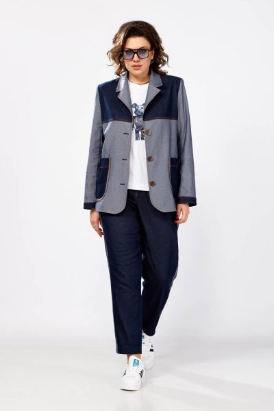 М 2984 синий р.48-52