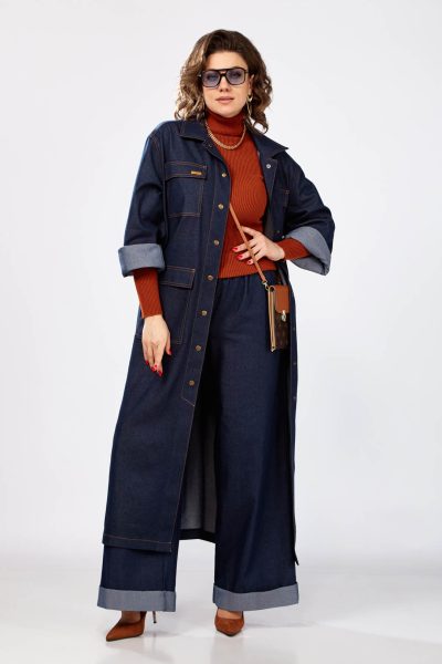 М 2989 синий р.50-56