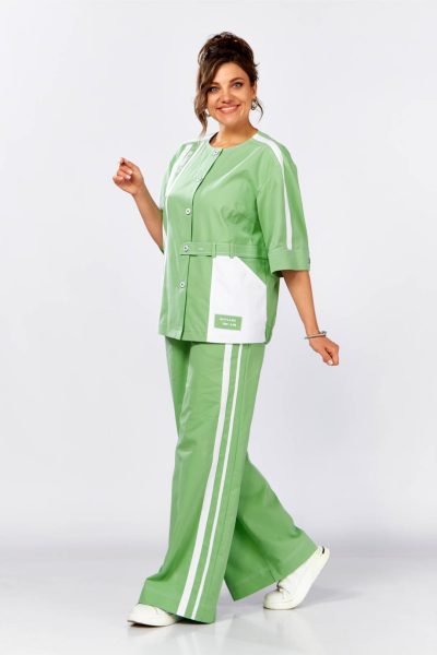 М 25208 лайм+белый р.50-56